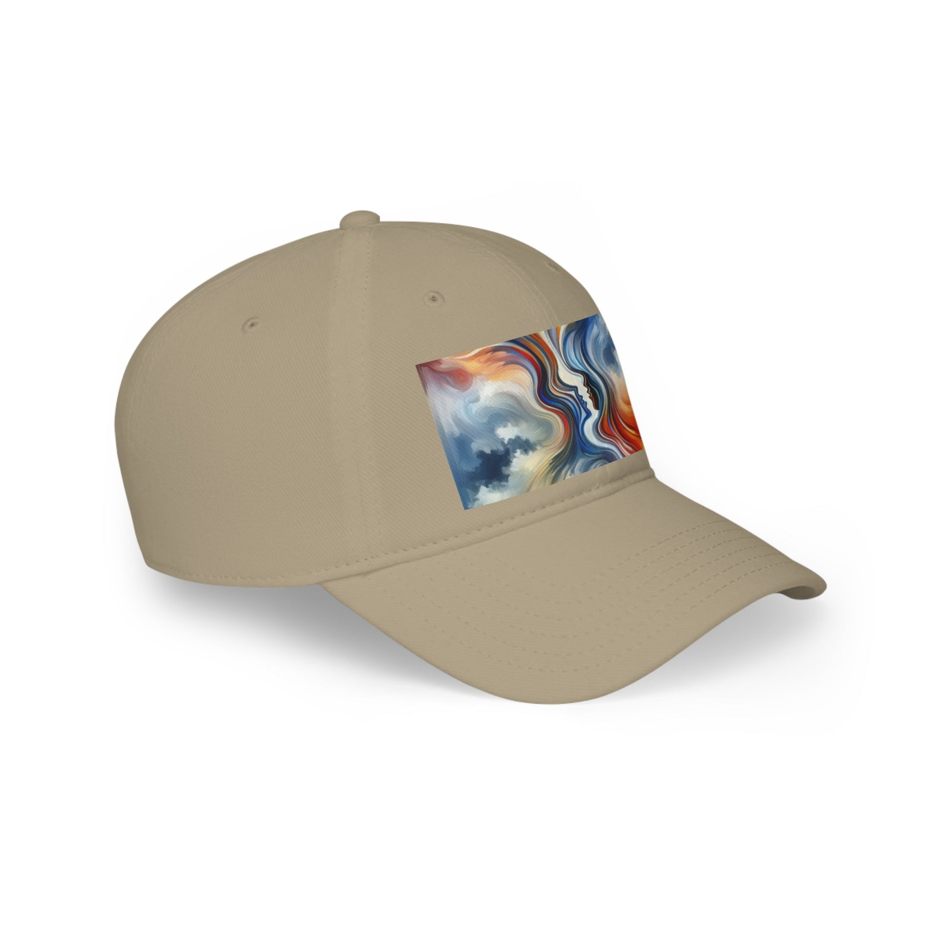 Convergent Abstract Unity Low Profile Baseball Cap - ATUH.ART