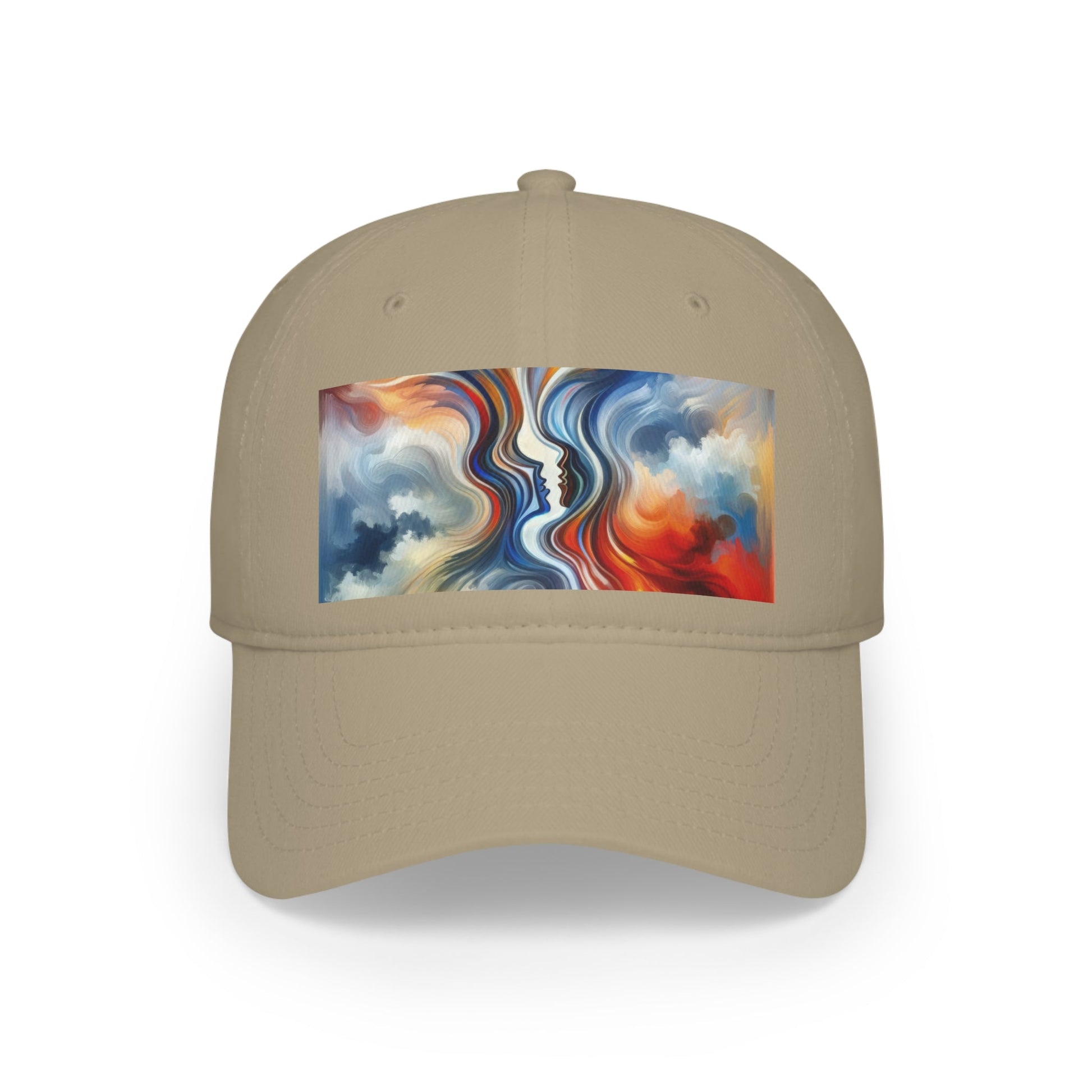 Convergent Abstract Unity Low Profile Baseball Cap - ATUH.ART