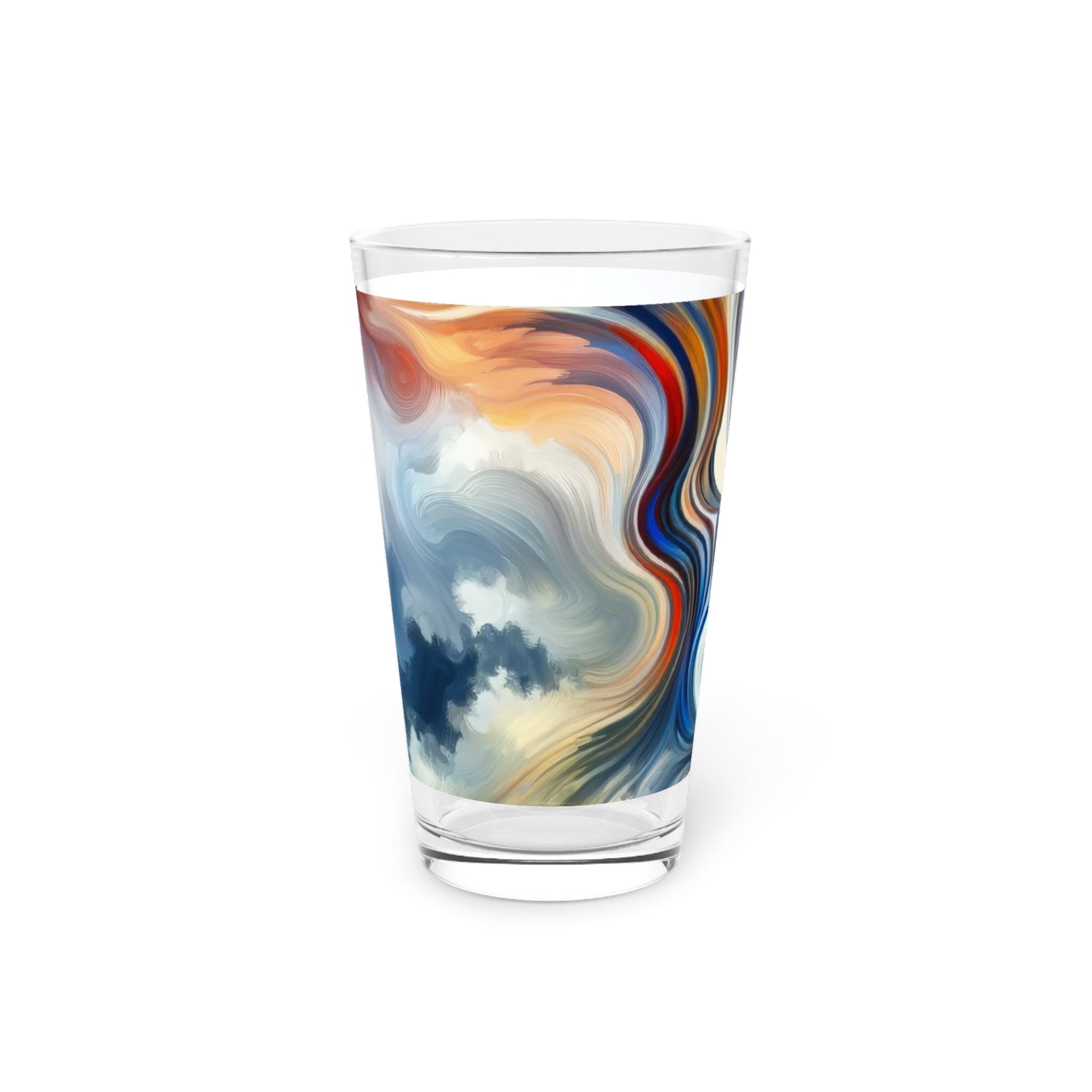 Convergent Abstract Unity Pint Glass, 16oz - ATUH.ART