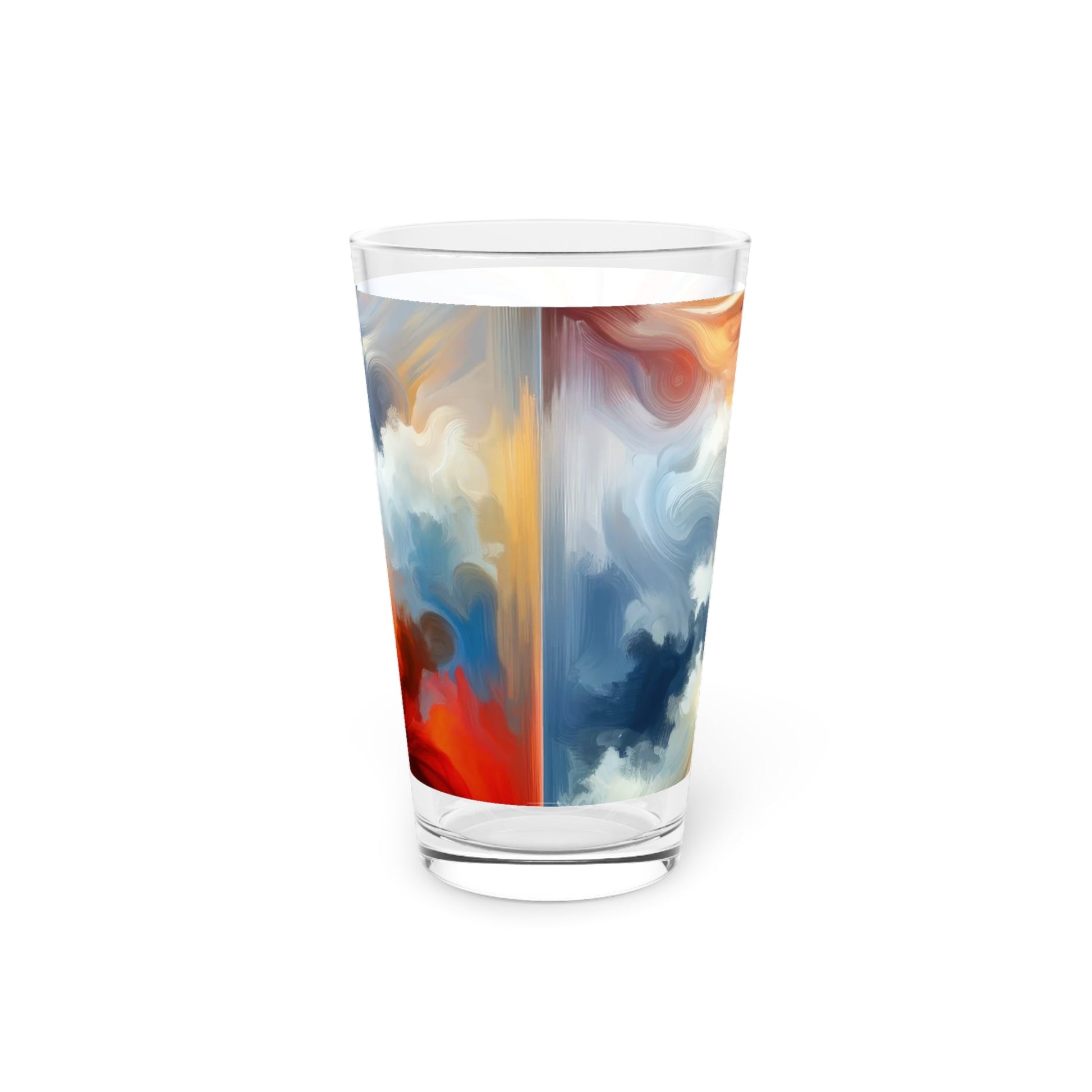 Convergent Abstract Unity Pint Glass, 16oz - ATUH.ART