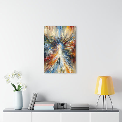 Converging Unity Path Acrylic Prints (French Cleat Hanging) - ATUH.ART