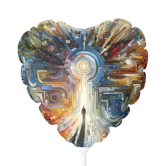 Converging Unity Path Balloon (Round and Heart-shaped), 11" - ATUH.ART