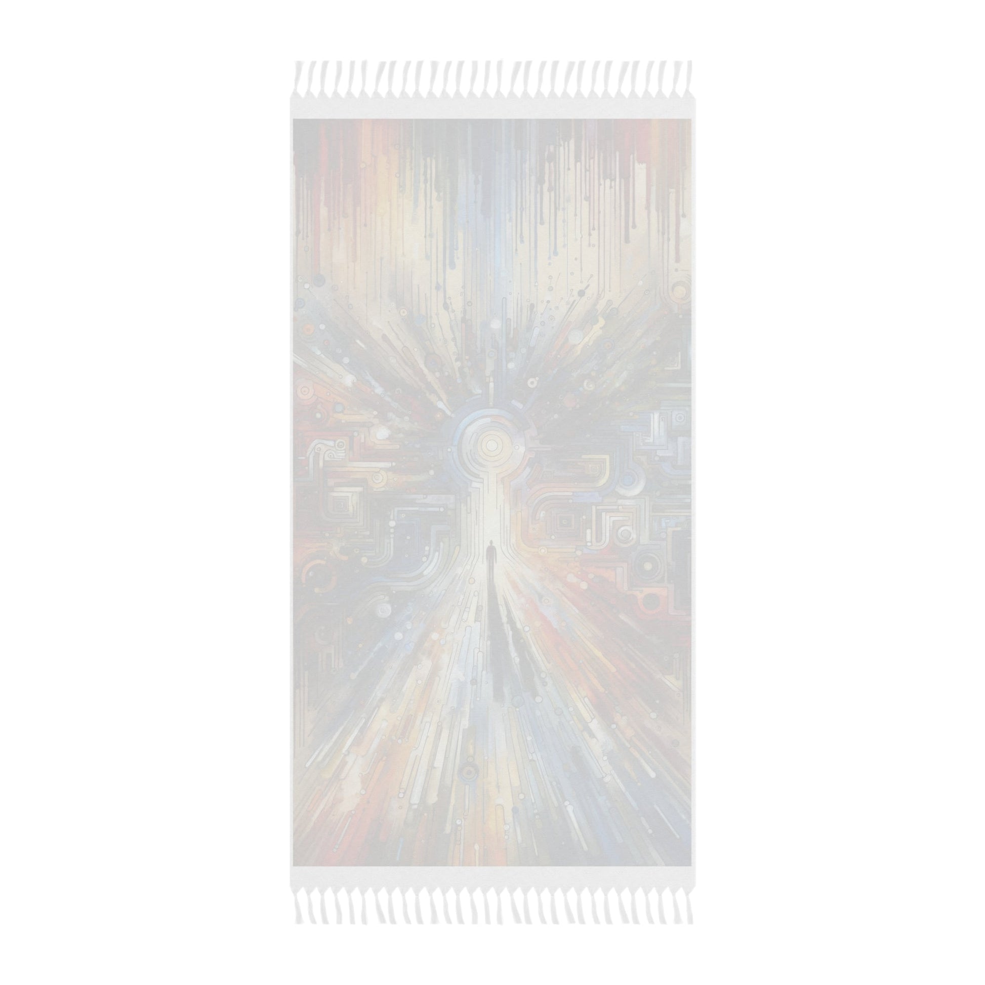 Converging Unity Path Boho Beach Cloth - ATUH.ART