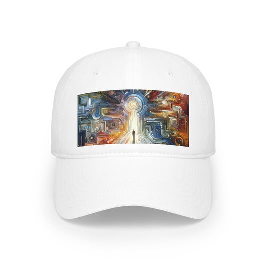 Converging Unity Path Low Profile Baseball Cap - ATUH.ART