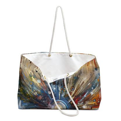 Converging Unity Path Weekender Bag - ATUH.ART