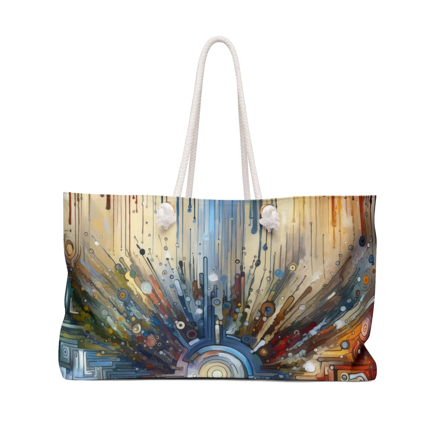 Converging Unity Path Weekender Bag - ATUH.ART
