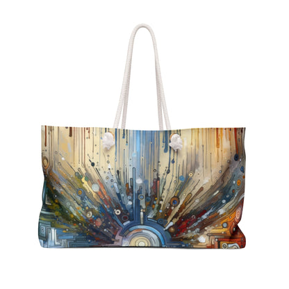 Converging Unity Path Weekender Bag - ATUH.ART