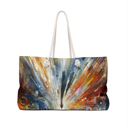 Converging Unity Path Weekender Bag - ATUH.ART