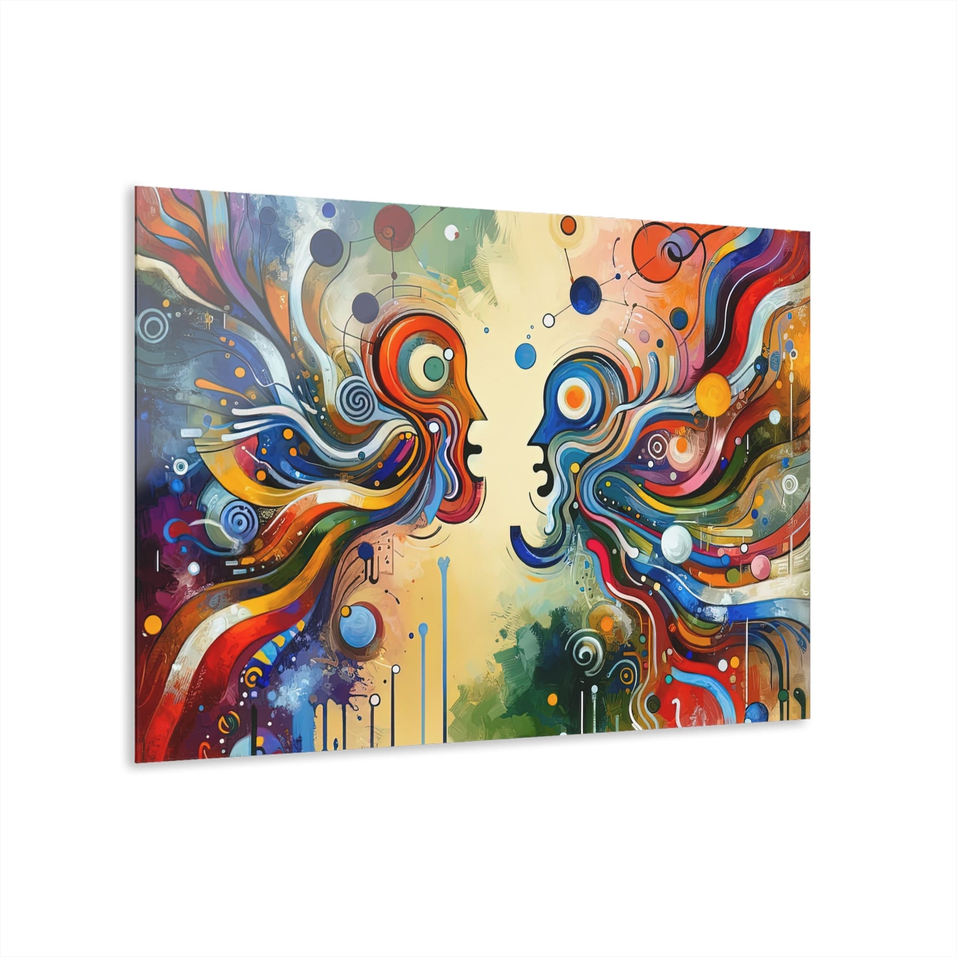 Conversational Catalyst Tachism Acrylic Prints (French Cleat Hanging) - ATUH.ART