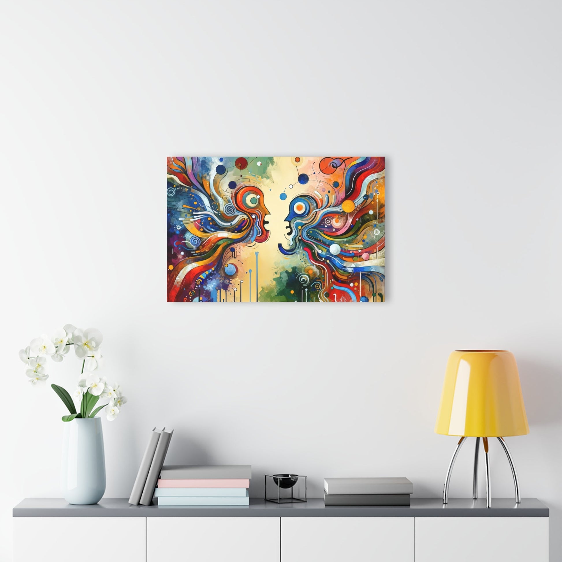 Conversational Catalyst Tachism Acrylic Prints (French Cleat Hanging) - ATUH.ART