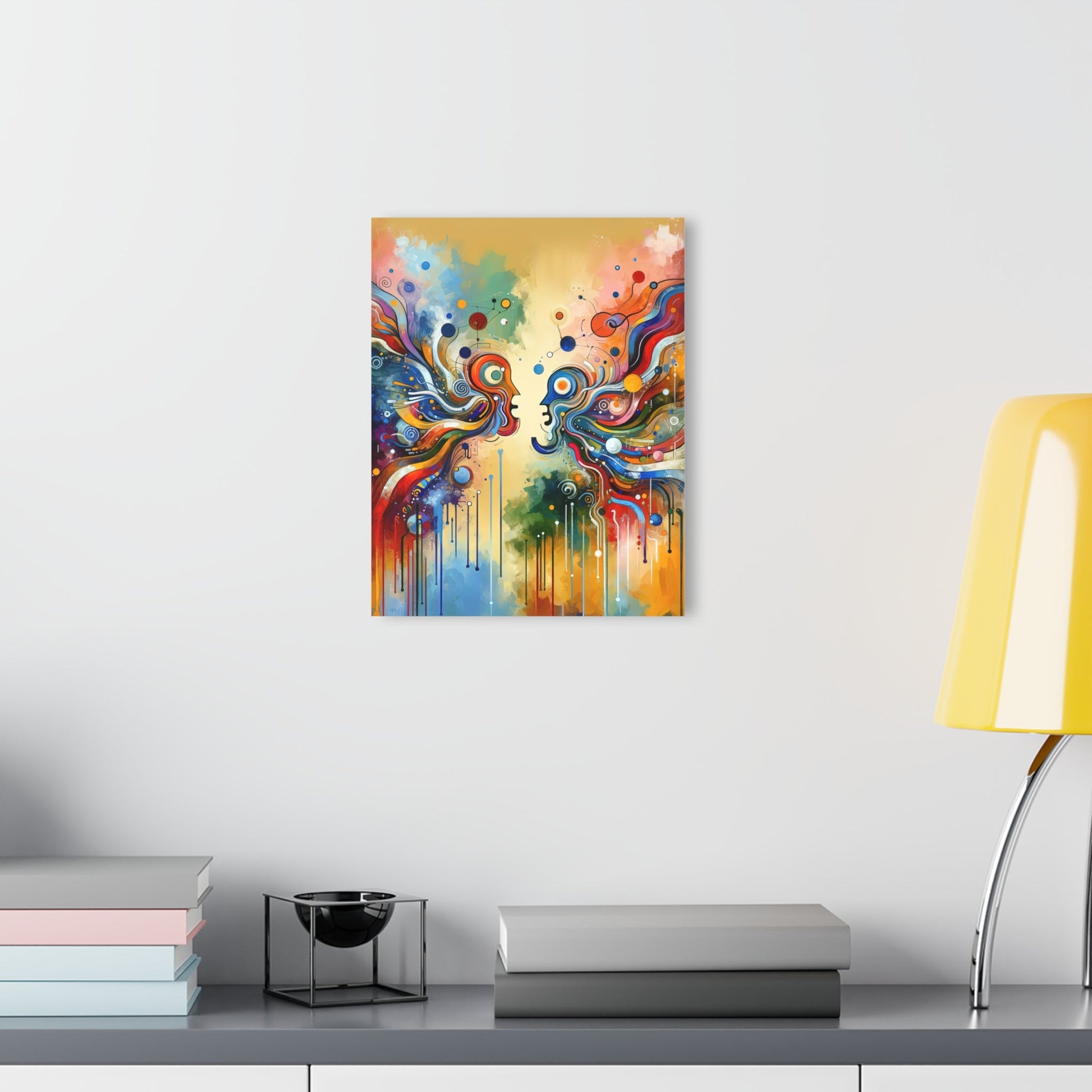 Conversational Catalyst Tachism Acrylic Prints (French Cleat Hanging) - ATUH.ART