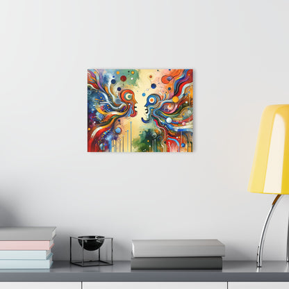 Conversational Catalyst Tachism Acrylic Prints (French Cleat Hanging) - ATUH.ART