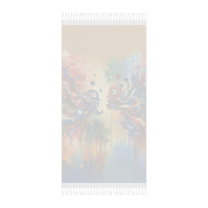 Conversational Catalyst Tachism Boho Beach Cloth - ATUH.ART