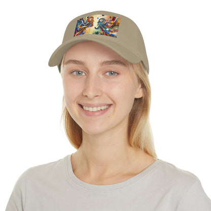 Conversational Catalyst Tachism Low Profile Baseball Cap - ATUH.ART