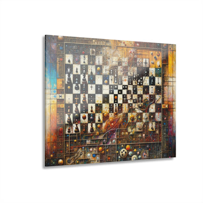 Cosmic Chess Integration Acrylic Prints (French Cleat Hanging) - ATUH.ART