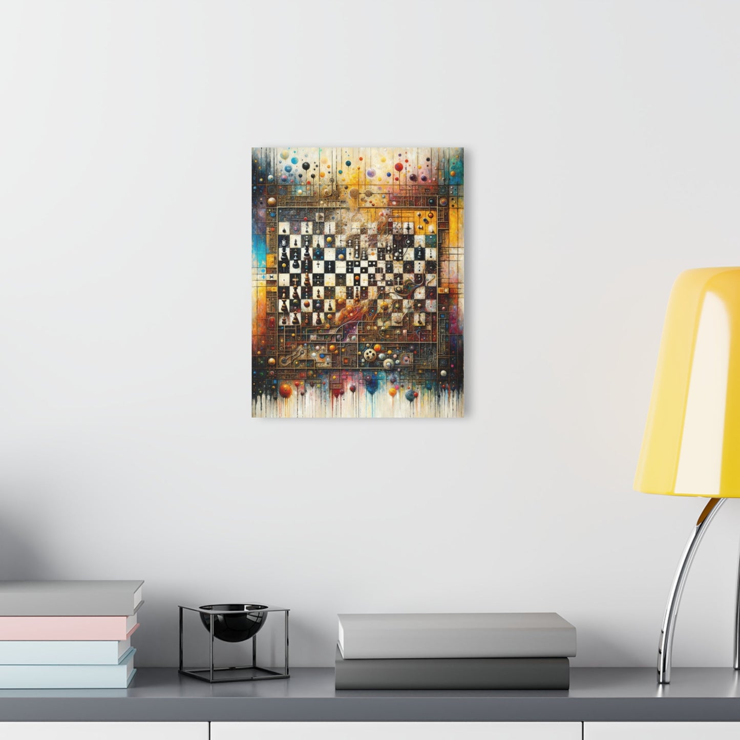 Cosmic Chess Integration Acrylic Prints (French Cleat Hanging) - ATUH.ART