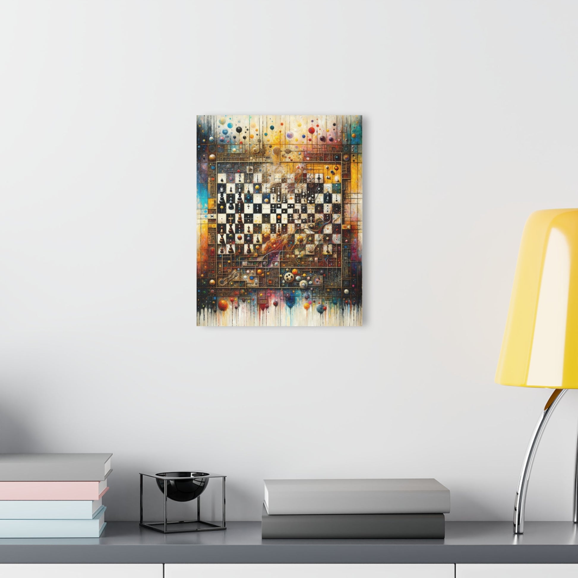Cosmic Chess Integration Acrylic Prints (French Cleat Hanging) - ATUH.ART