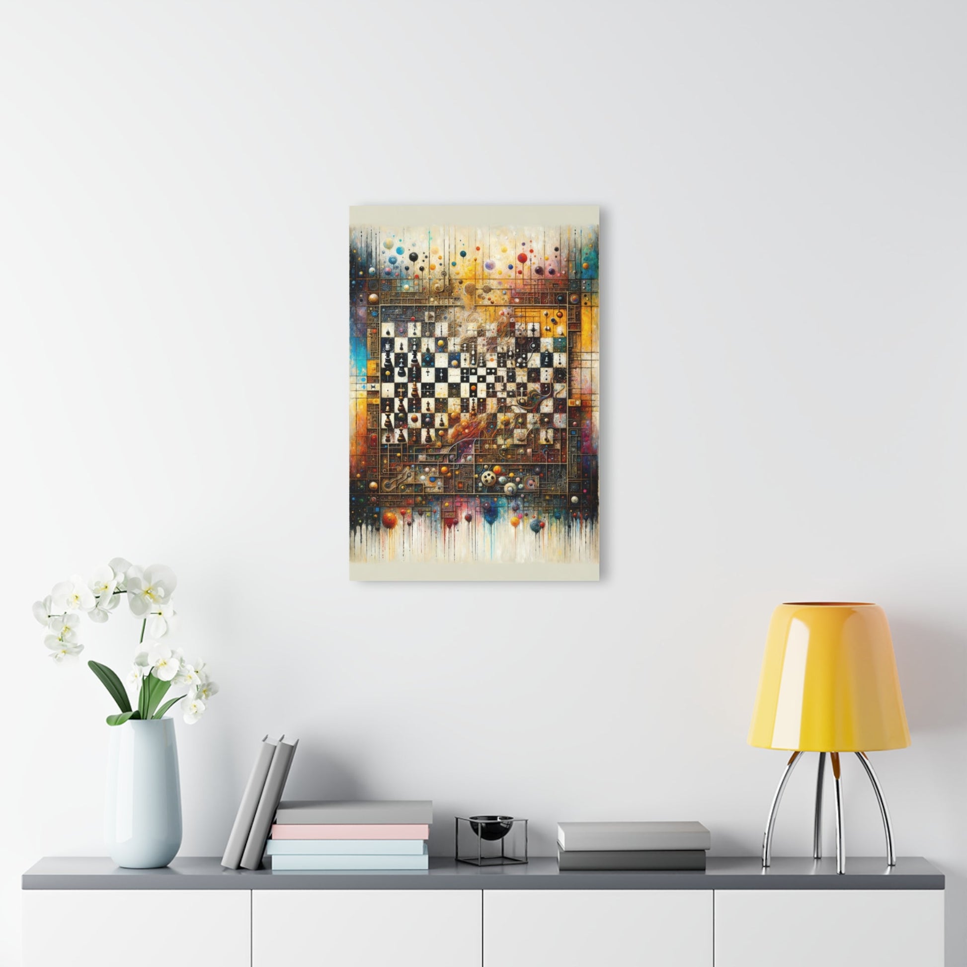 Cosmic Chess Integration Acrylic Prints (French Cleat Hanging) - ATUH.ART
