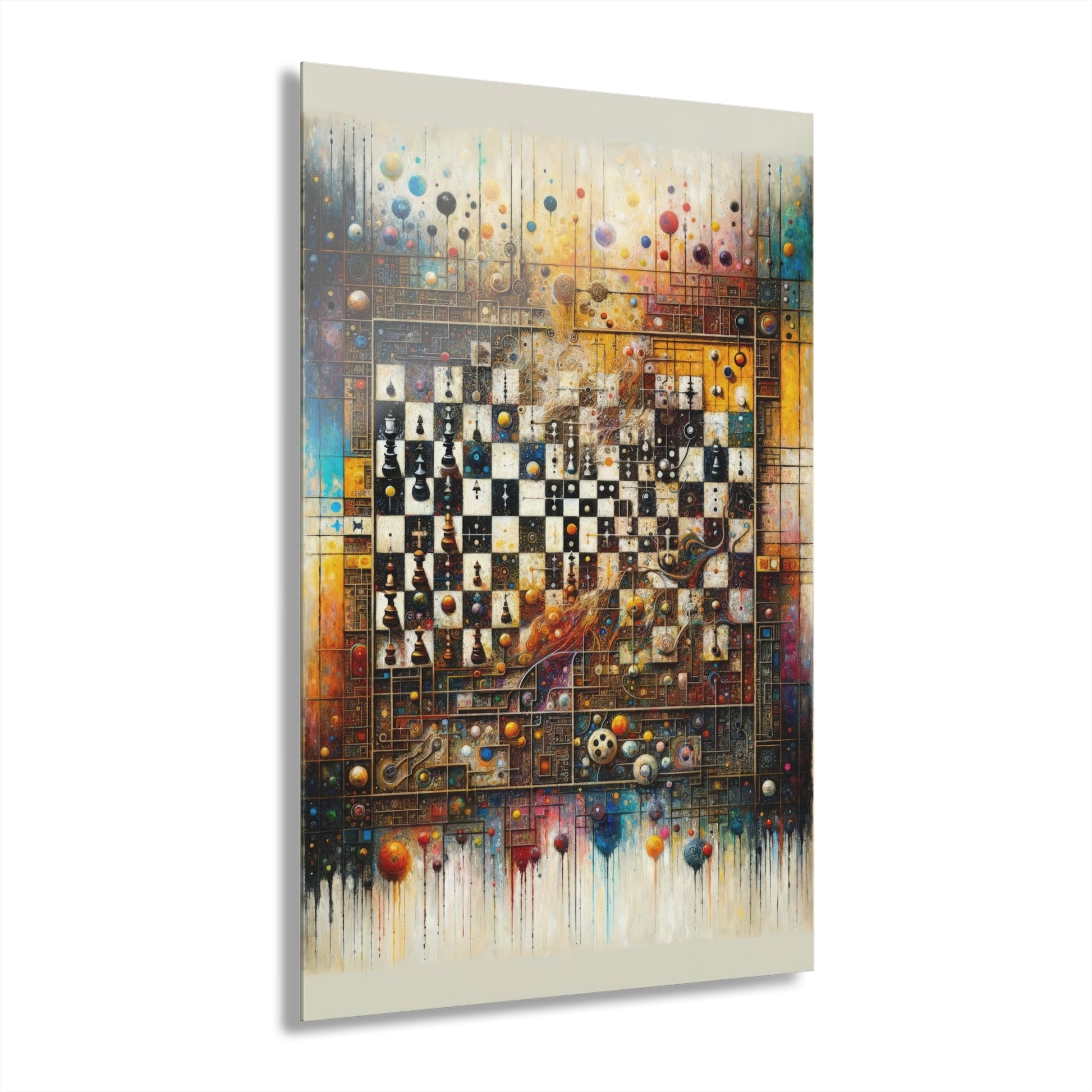 Cosmic Chess Integration Acrylic Prints (French Cleat Hanging) - ATUH.ART