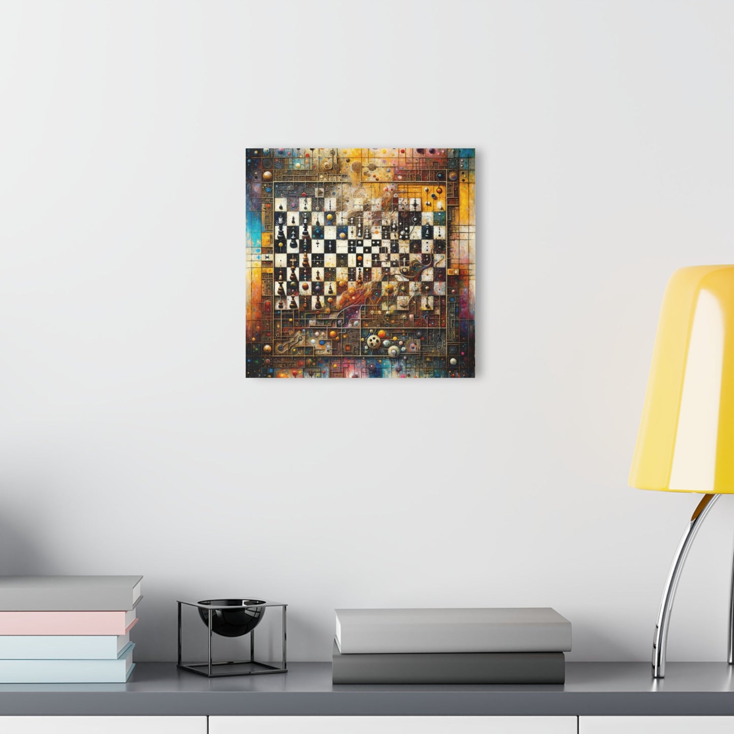 Cosmic Chess Integration Acrylic Prints (French Cleat Hanging) - ATUH.ART