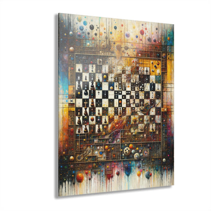 Cosmic Chess Integration Acrylic Prints (French Cleat Hanging) - ATUH.ART