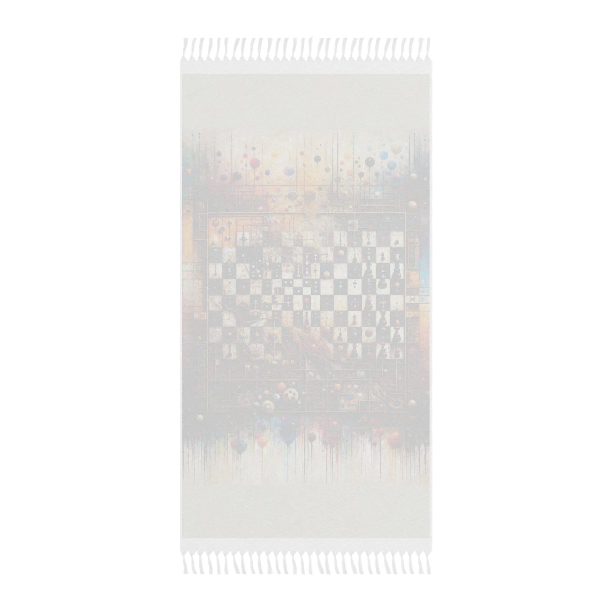 Cosmic Chess Integration Boho Beach Cloth - ATUH.ART