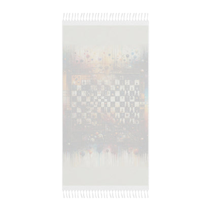 Cosmic Chess Integration Boho Beach Cloth - ATUH.ART