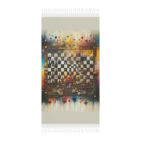 Cosmic Chess Integration Boho Beach Cloth - ATUH.ART