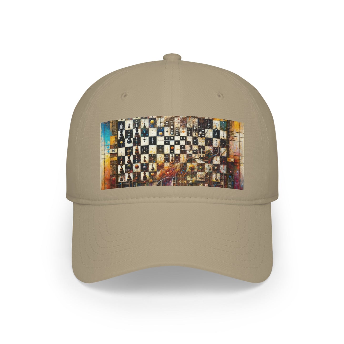 Cosmic Chess Integration Low Profile Baseball Cap - ATUH.ART