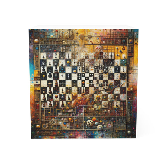 Cosmic Chess Integration Note Cube - ATUH.ART