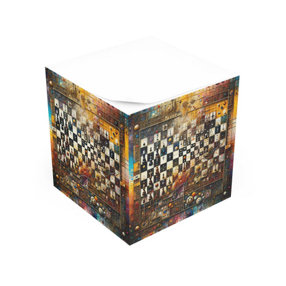 Cosmic Chess Integration Note Cube - ATUH.ART