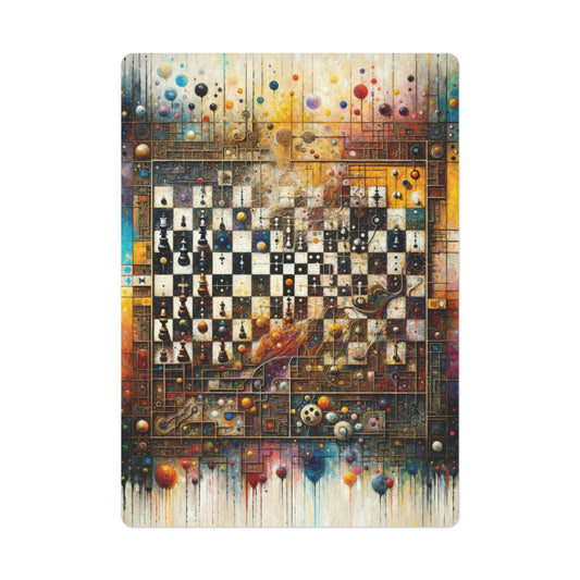 Cosmic Chess Integration Poker Cards - ATUH.ART