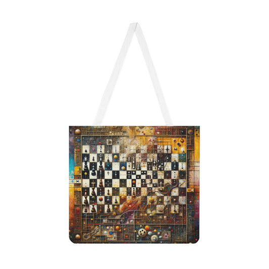 Cosmic Chess Integration Shoulder Tote Bag (AOP) - ATUH.ART