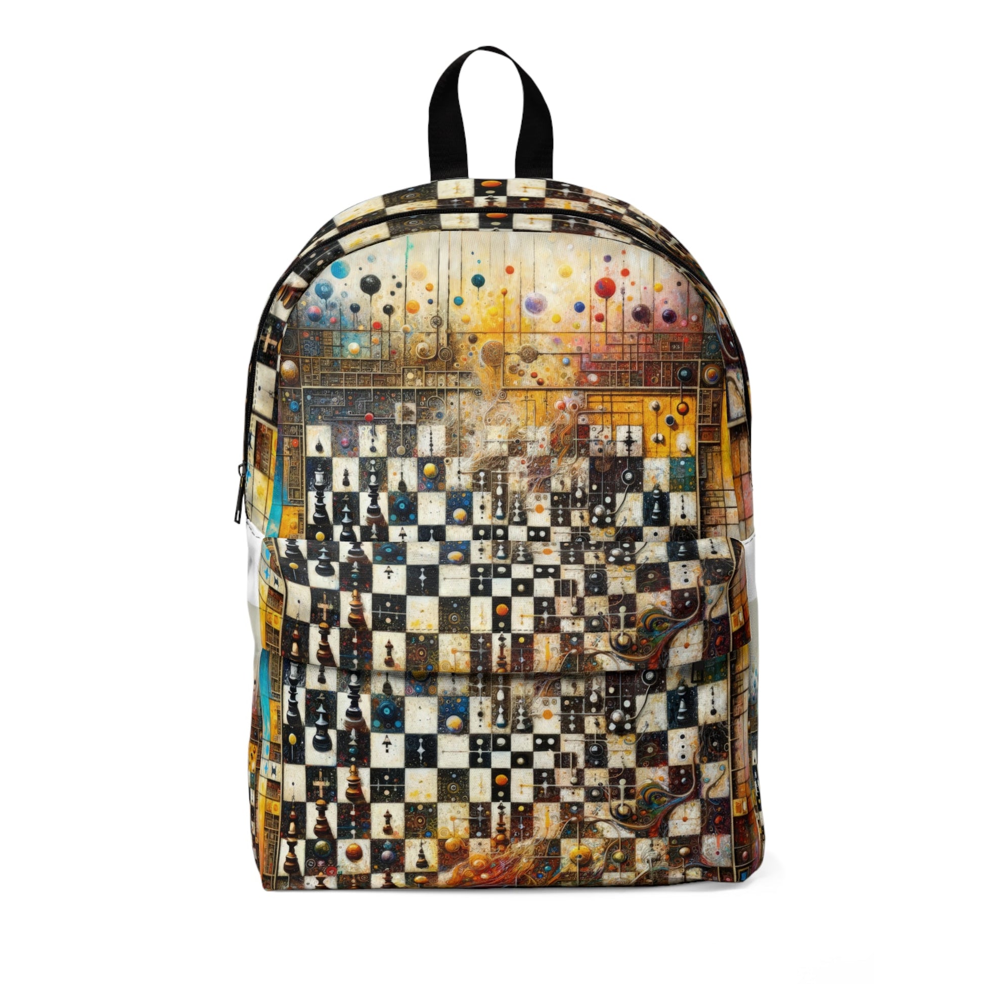 Cosmic Chess Integration Unisex Classic Backpack - ATUH.ART