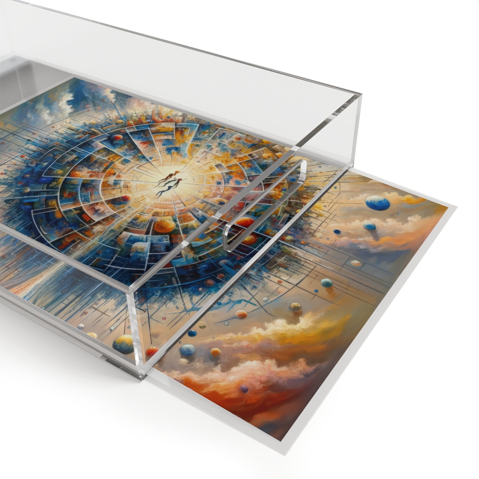 Cosmic Connection Antidote Acrylic Serving Tray - ATUH.ART