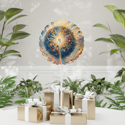 Cosmic Connection Antidote Balloon (Round and Heart-shaped), 11" - ATUH.ART