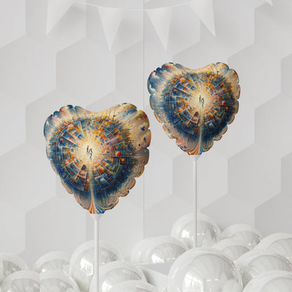 Cosmic Connection Antidote Balloon (Round and Heart-shaped), 11" - ATUH.ART