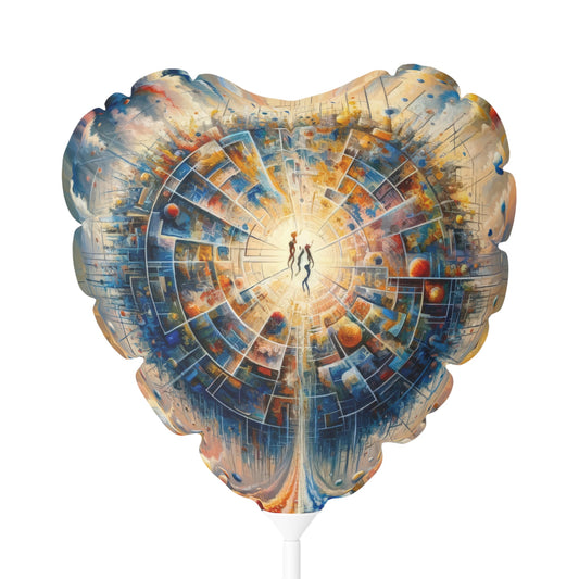 Cosmic Connection Antidote Balloon (Round and Heart-shaped), 11" - ATUH.ART