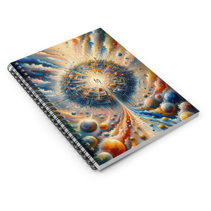 Cosmic Connection Antidote Spiral Notebook - Ruled Line - ATUH.ART