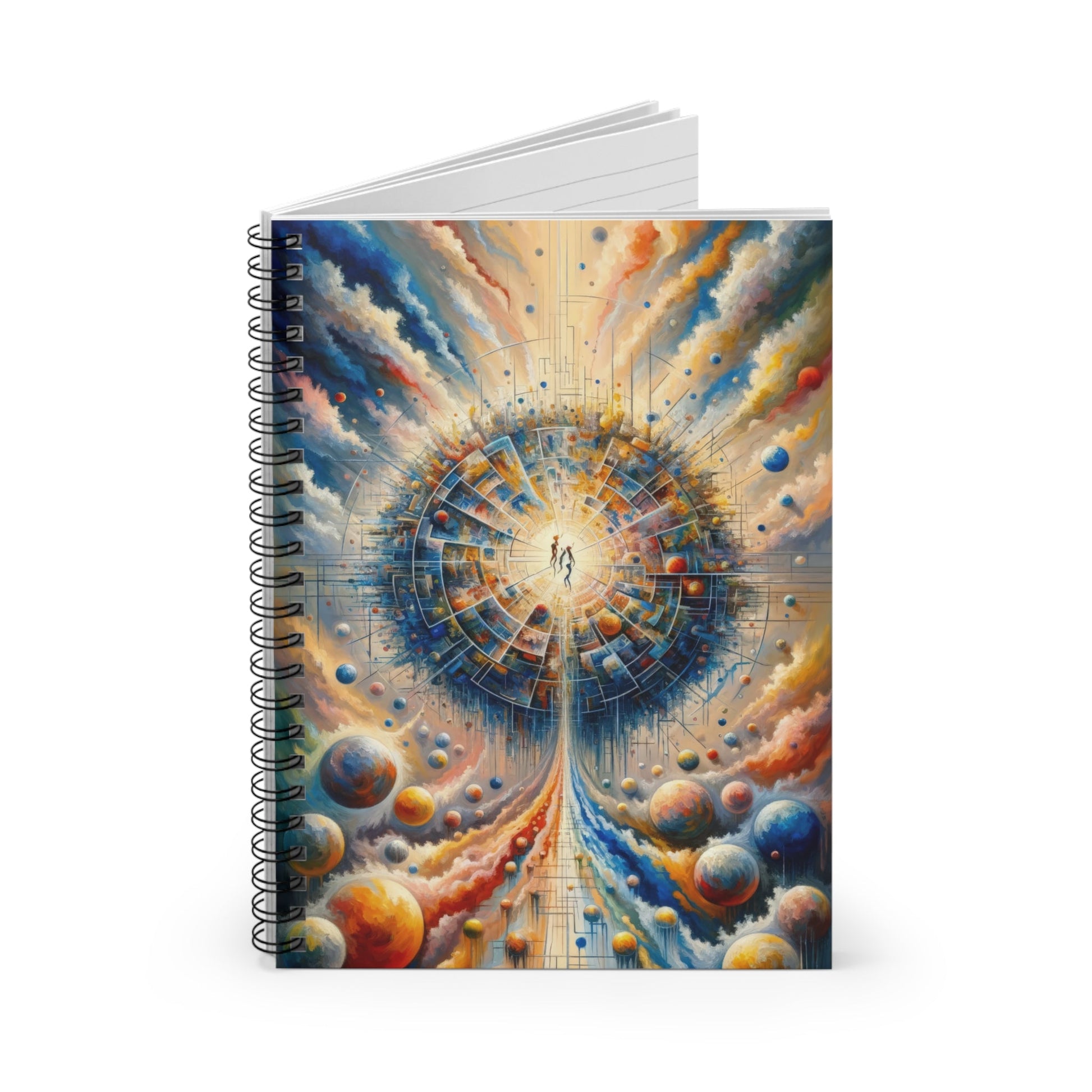 Cosmic Connection Antidote Spiral Notebook - Ruled Line - ATUH.ART