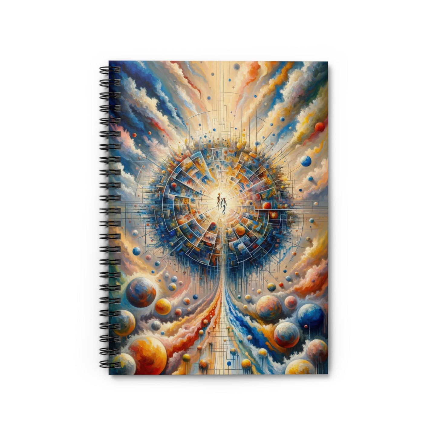 Cosmic Connection Antidote Spiral Notebook - Ruled Line - ATUH.ART