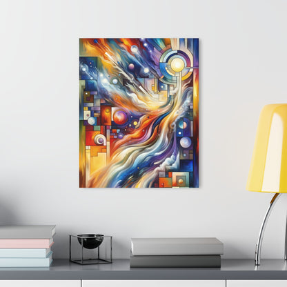 Cosmic Tachism Alchemy Acrylic Prints (French Cleat Hanging) - ATUH.ART
