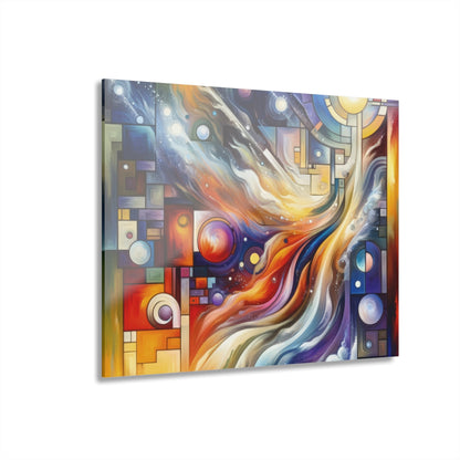 Cosmic Tachism Alchemy Acrylic Prints (French Cleat Hanging) - ATUH.ART