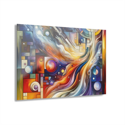 Cosmic Tachism Alchemy Acrylic Prints (French Cleat Hanging) - ATUH.ART