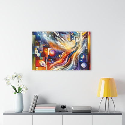Cosmic Tachism Alchemy Acrylic Prints (French Cleat Hanging) - ATUH.ART