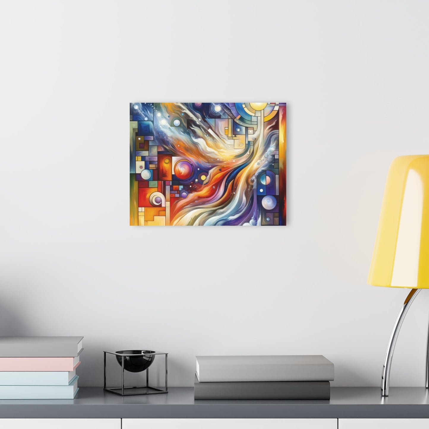 Cosmic Tachism Alchemy Acrylic Prints (French Cleat Hanging) - ATUH.ART