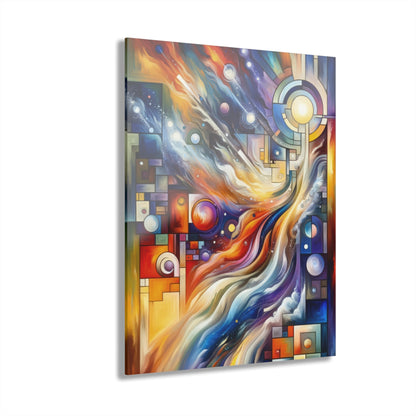Cosmic Tachism Alchemy Acrylic Prints (French Cleat Hanging) - ATUH.ART