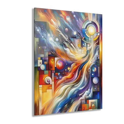 Cosmic Tachism Alchemy Acrylic Prints (French Cleat Hanging) - ATUH.ART