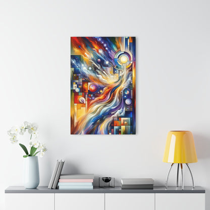 Cosmic Tachism Alchemy Acrylic Prints (French Cleat Hanging) - ATUH.ART