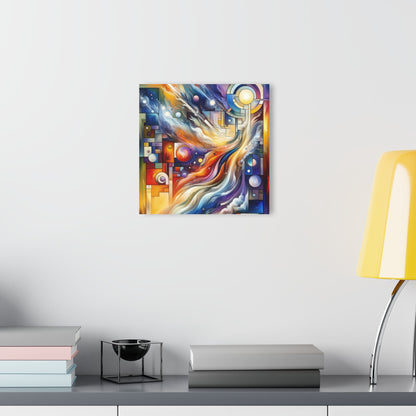 Cosmic Tachism Alchemy Acrylic Prints (French Cleat Hanging) - ATUH.ART